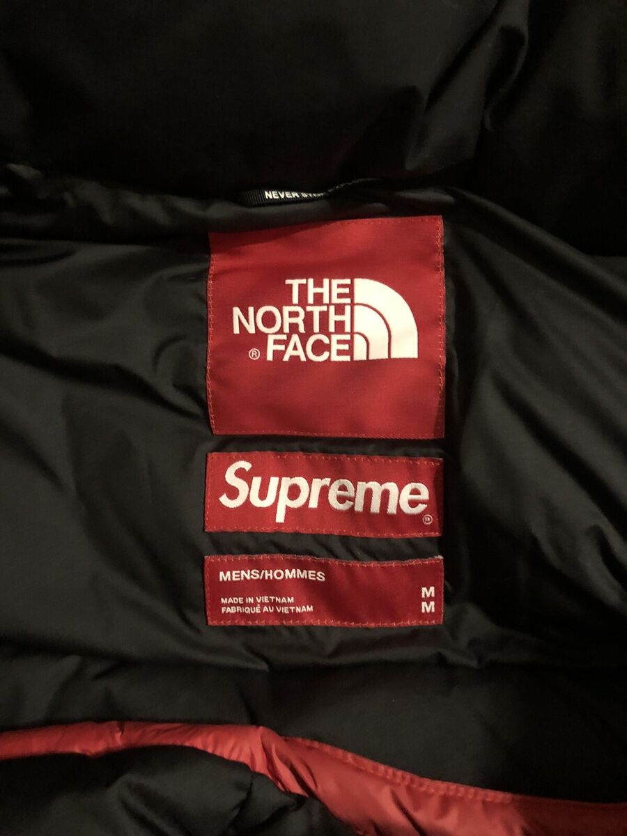 SUPREME THE NORTH FACE STATUE OF LIBERTY BALTORO JACKET RED SIZE M