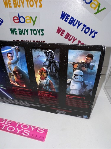 Star Wars Force Awakens Battle Pack Gift 6 figures Rey Kylo Poe Finn FN-2199 - Picture 8 of 11