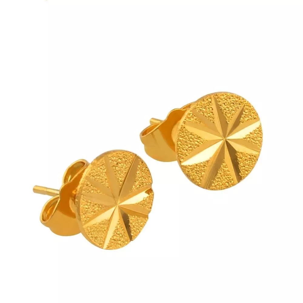 Stud type hotsell earrings in gold