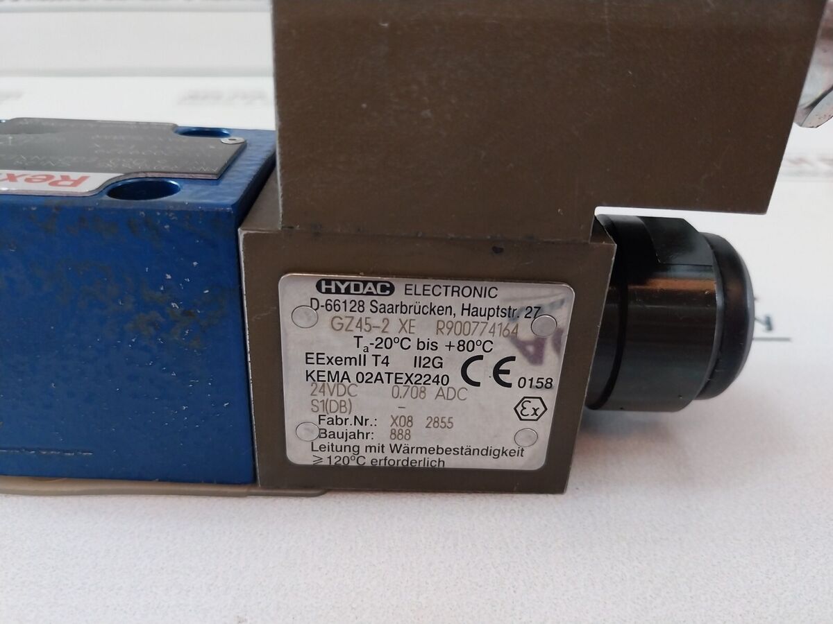 HYDAC ELECTRONIC / BOSCH REXROTH R900774164 Directional HYDAC ELECTRONIC / BOSCH REXROTH R900774164 Directional