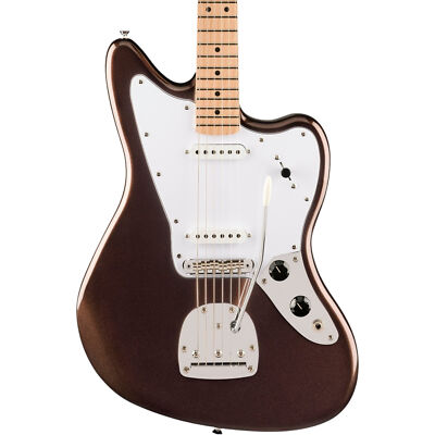 Squier Affinity Jaguar Electric Guitar, Maple Fingerboard, Mystic Metallic Brown