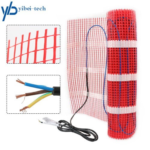 Electric Radiant Floor Heating System 20 Sqft Mat Kit for Under Tile 120 v - Picture 3 of 12