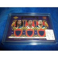 2009-10 Crown Royale - Rookie Royalty triple relic /499 Carroll Thabeet Young RC