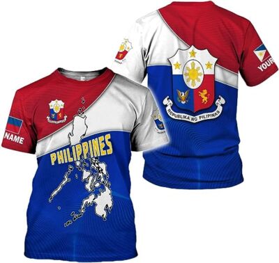 Personalized Philippines Shirt, Filipino Shirts for Men, Philipino Gifts for Wom