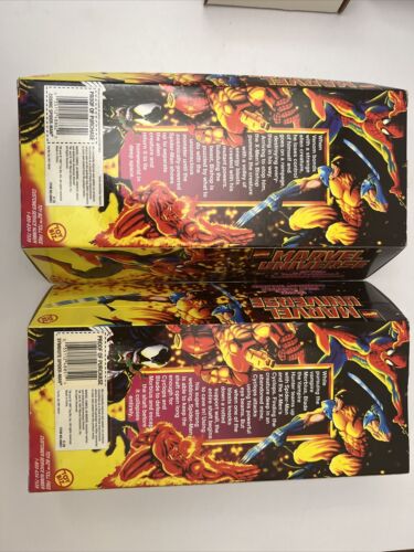 Vintage ToyBiz Marvel Universe Cosmic Symbiote & Spider-Man 10” Action Figures - Picture 2 of 6