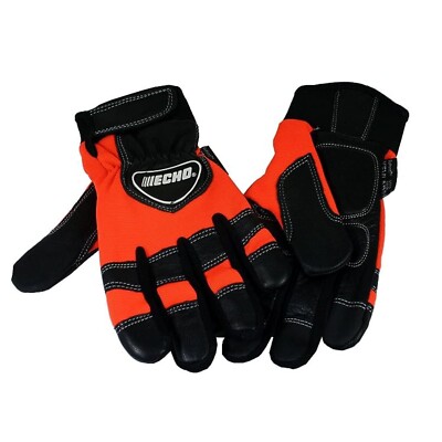 Echo 99988801603 Chainsaw Kevlar Reinforced Protective Gloves XX-Large