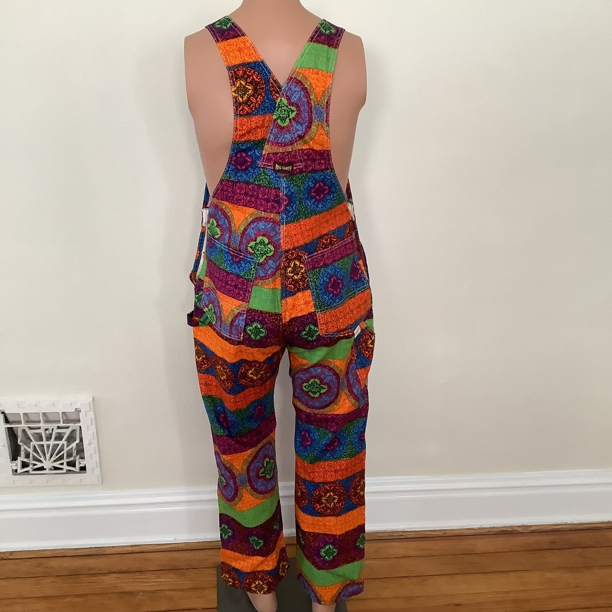 Vintage Big Smith Bib Overalls Deadstock Hippy Sanforized Vintage Big Smith Bib Overalls Deadstock Hippy Sanforized