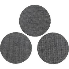 Image of Stanley FatMax Mesh Sanding Discs 125mm 125mm 80g Pack of 3