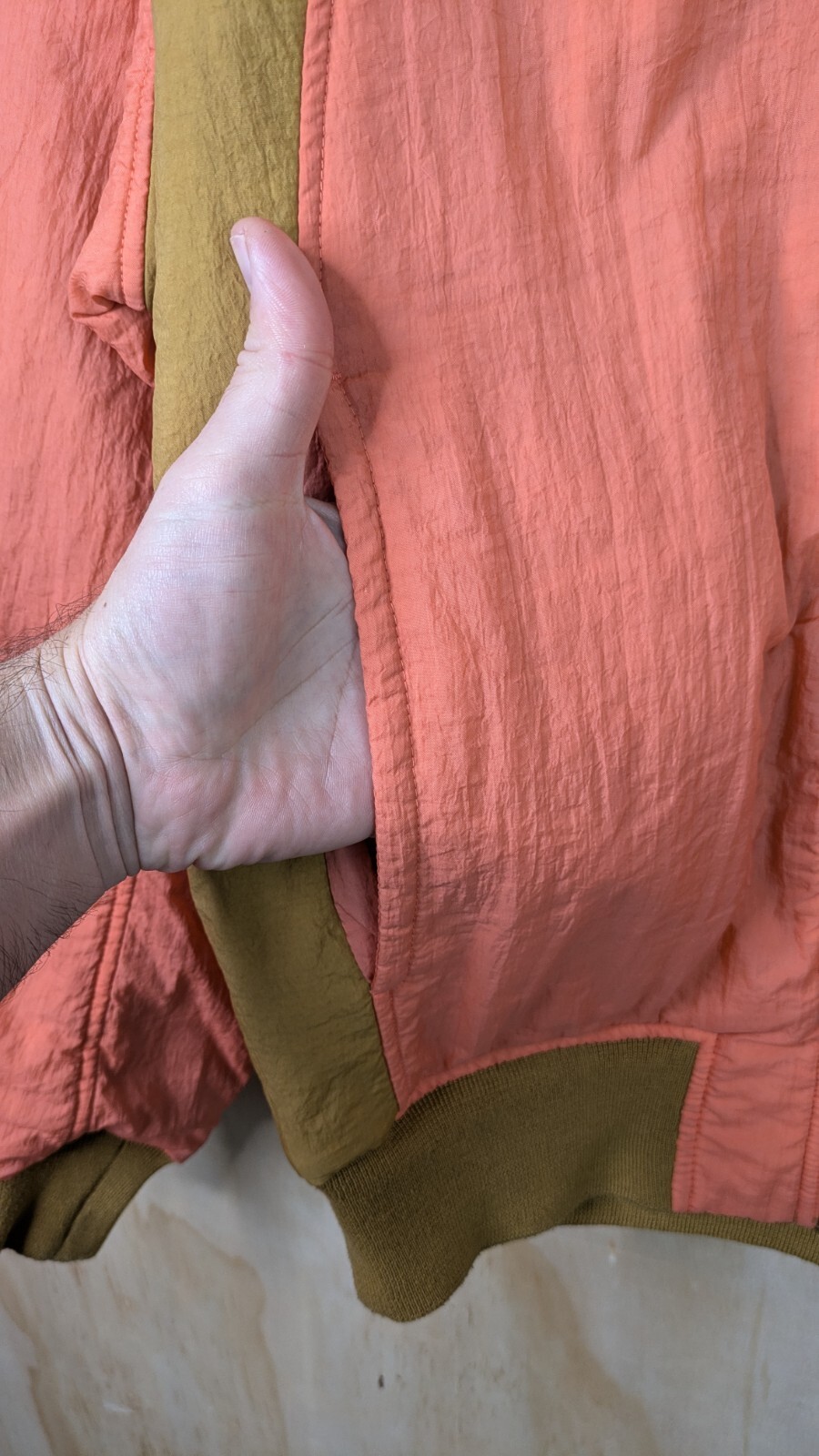 Jordan Flight MA-1 Bomber Jacket Womens Size Small Reversible Pilot Loose Fit  thumbnail 17