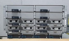 Cisco UCS 5108 Blade Enclosure 4x UCSB-B200-M5 2x 20C Gold 6148 2.4GHz 512GB RAM