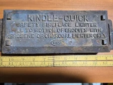 Vintage   Kindle Quick Safety Fire Fireplace Lighter Starter
