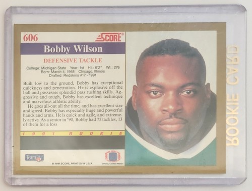 Team NFL Score 1991 Rookie Card #523 - #614 Choose Card NM Condition - Picture 39 of 49