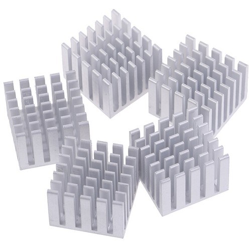 5Pcs 20x20x15mm Cooling Accessories DIY Heatsink CPU GPU Chip Aluminum Hea`h _ou - Photo 10/12
