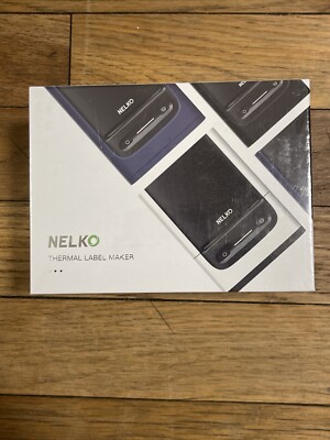Nelko PM220 Label Maker Machine with Tape, Bluethooth Label Printer, Portable