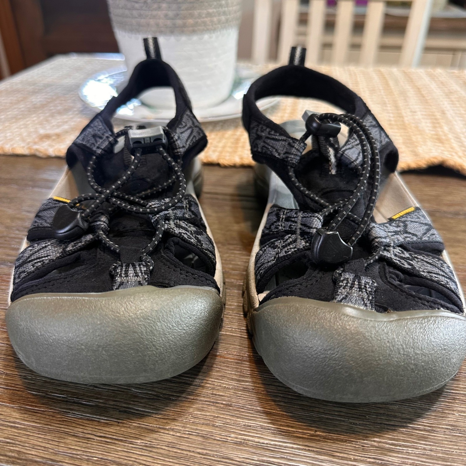 KEEN Sandali Impermeabili Donna Ravine H2 Grigio Nero Sport Escursionismo Scarpe 7