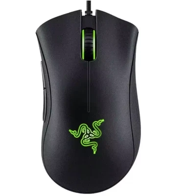 Razer DeathAdder Essential Wired Gaming Mouse 6400DPI Office White Black NEW UK
