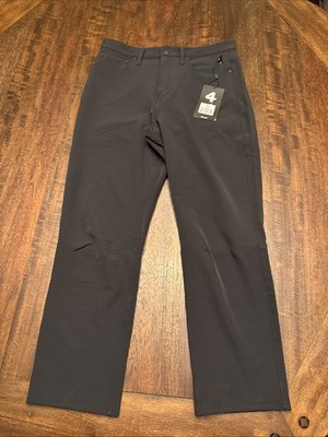 FourLaps Athletic Evolve Pants Women's Size 8 Short Black Stretch NWT $98.