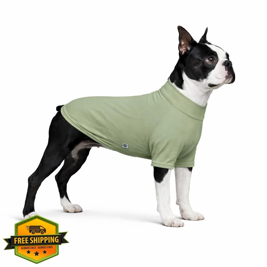 LoveLongLong Cooling Dog Shirt Green XL, UV Protection Moisture-Wicking T-Shirt