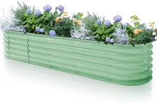 Raised Garden Bed Outdoor Planter Box Anti Rust Steel Vegetable Flower
