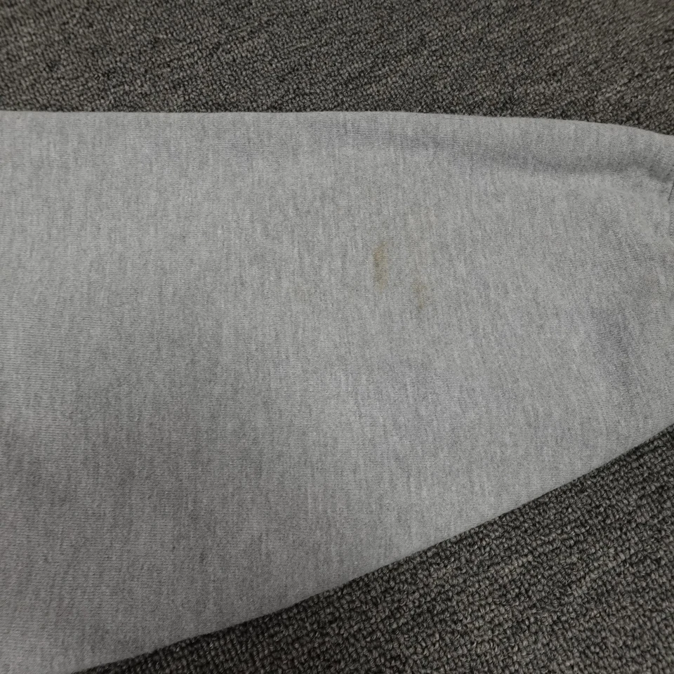 Suéter masculino vintage New England Patriots cinza médio futebol americano NFL Reebok anos 2000 - Imagem 4 de 4