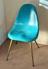1960 Chromecraft Fiberglass Chair