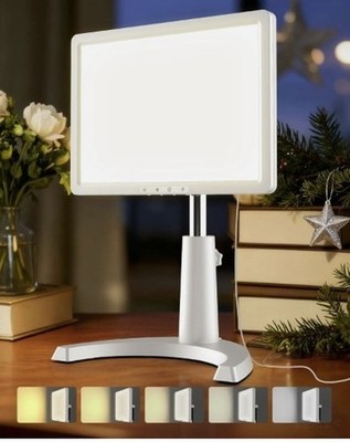 Light Therapy Lamp, 12000 Lux Full Spectrum 3 in 1 Therapy Lamps LED - NEW