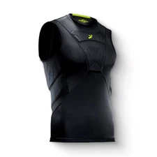 BodyShield Sleeveless Undershirt, Protective Soccer Base Layer, Lightweight C...