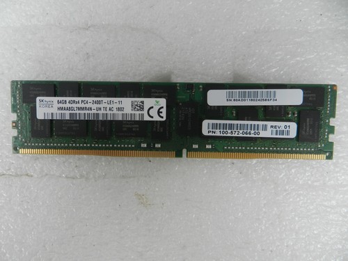 SK Hynix 64GB 4DRx4 PC4-2400T DDR4 ECC Server Memory RAM HMAA8GL7MMR4N-UH
