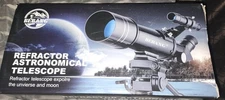 Professional Astronomical Telescope with High Tripod For HD Viewing Adults Kids