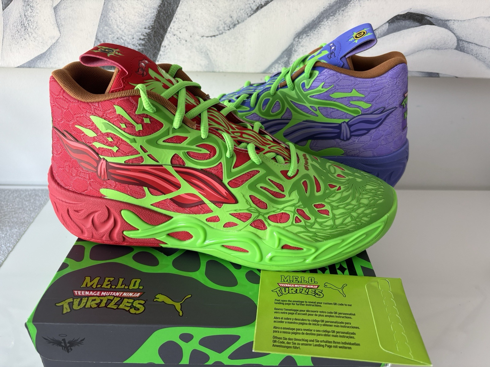 Puma Lamelo Ball MB 04 Teenage Mutant Ninja Turtles Raphael