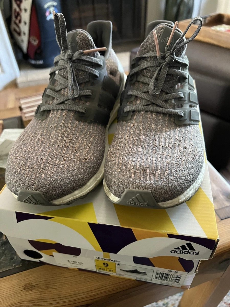 Adidas Ultraboost 3.0 Shoes Mens 11.5 Grey Running Athletic Workout Gym Sneakers adidas UltraBoost 3.0 Mystery Grey for Sale | Authenticity  main image 3