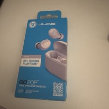 JLab GO Air POP True Wireless In-Ear Headphones - Lilac EBGAIRPOPRLLC124  NEW 