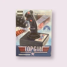 Vintage THRUSTMASTER Paramount Top Gun Flight Controller Joystick Open Box