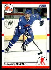 1990-91 Score Claude Loiselle Rookie Quebec Nordiques #207