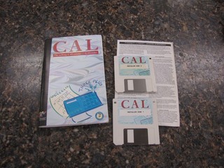 Vintage CAL The Talking Calculator & calendar For Macintosh 7 3.5" Disks in pack