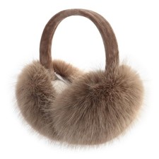 Women Foldable Fluffy Faux Fur Winter Earmuffs Ear Warmers