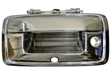 for Chevrolet Silverado GMC Sierra Tailgate Handle with Camera Hole Chrome
