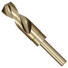 Cobalt Drill Bit 31/32 Inch High Speed Steel M35 Reduced Shank Twist Drill Bi...