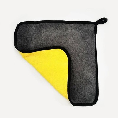 Car Wash Microfiber Towel Auto Cleaning Drying Cloth Hemming Super Absorbent
