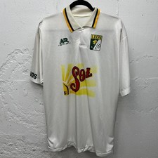 Vintage Mexico 3 Hermanos Soccer Jersey Sol Sponsor Promo