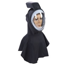 Capucha de chorro de arena ventilada eléctrica tapa protectora antipolvo campana pieza de herramienta