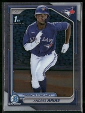 2024 Bowman Chrome #BCP-236 Andres Arias Prospects