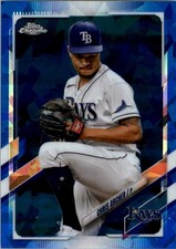 2021 Topps Chrome Update Sapphire Baseball Card Pick (Base)
