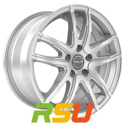 Proline VX100 arctic silver 7.5x18'' ET38 LK4 100 ML 63.3 Alufelgen 18 Zoll