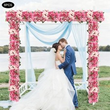 Artificial Flower Centerpiece Artificial Flower Wall Backdrop For Wedding