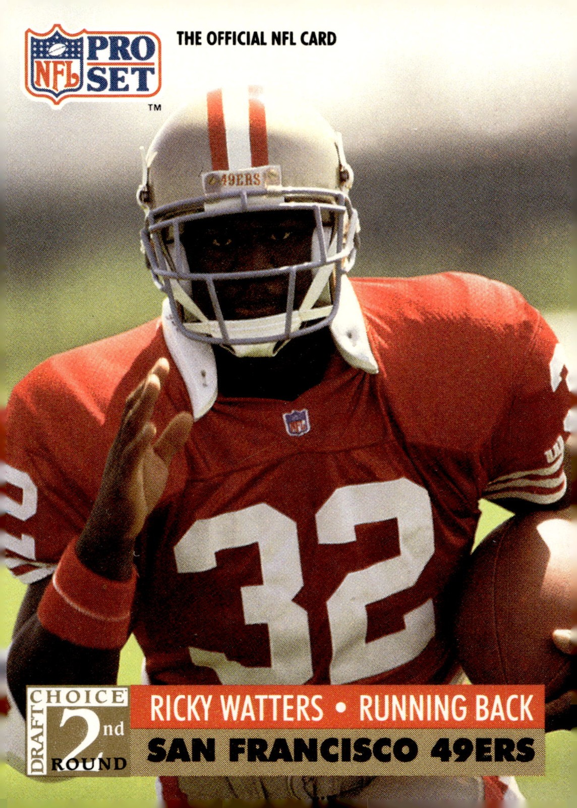 1991 Pro Set #774 Ricky Watters