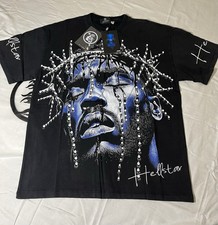 *BRAND NEW* Hellstar Jesus Wept T-Shirt Black Size Large