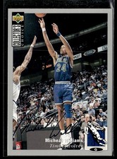 1994-95 Collector's Choice #159 Micheal Williams Silver Signature