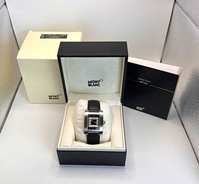 Montblanc Profile XL Automatic 8553 Collectors Swiss  Model Watch Box & Booklet