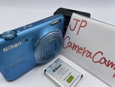 READ Nikon COOLPIX S6400 blue 16.0MP Digital Camera 3703